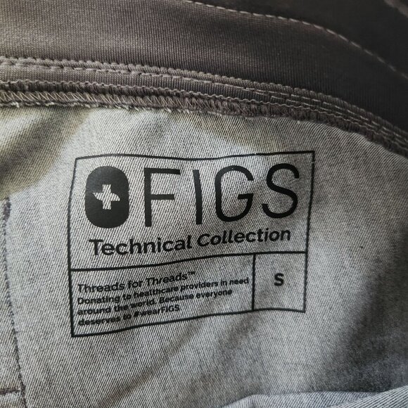 Figs Technical Collection Gray Jogger Scrub Pants - Picture 4 of 9